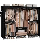Amazon.com: MOGELAFOO 83 Inch Wide Portable Closet Wardrobe